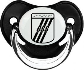 Club sportif sfaxien : Sucette Noir classique embout physiologique