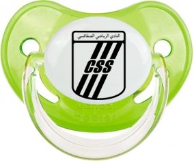 Club sportif sfaxien : Sucette Vert classique embout physiologique