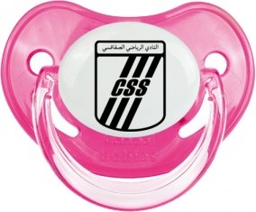 Club sportif sfaxien : Sucette Rose classique embout physiologique