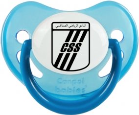 Club sportif sfaxien : Sucette Bleue phosphorescente embout physiologique