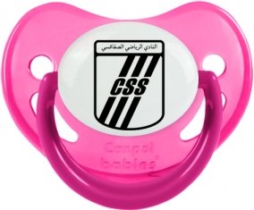 Club sportif sfaxien : Sucette Rose phosphorescente embout physiologique