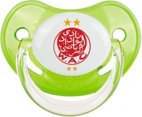 Wydad Athletic Club : Sucette Vert classique embout physiologique