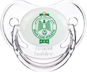 Raja Club Athletic : Sucette Transparent classique embout physiologique