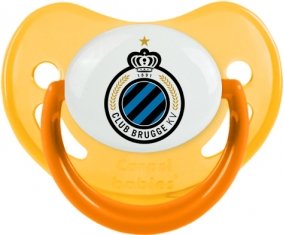 Club Brugge KV : Sucette Jaune phosphorescente embout physiologique