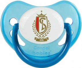 STANDARD DE LIEGE : Sucette Bleue phosphorescente embout physiologique