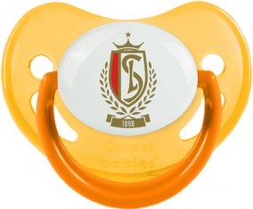 STANDARD DE LIEGE : Sucette Jaune phosphorescente embout physiologique