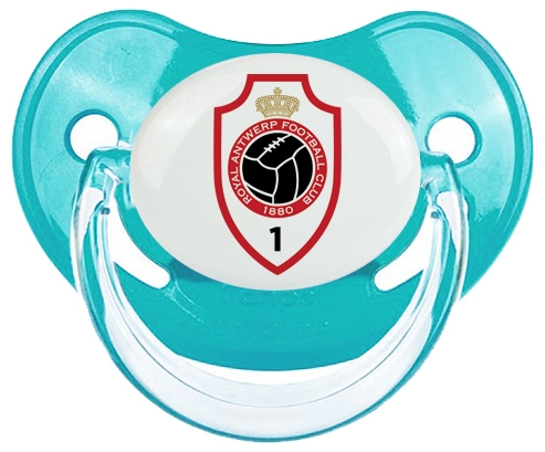Royal Antwerp FC : Sucette Bleue classique embout physiologique