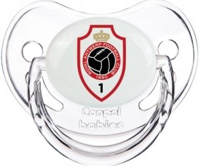 Royal Antwerp FC : Sucette Transparent classique embout physiologique