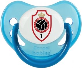 Royal Antwerp FC : Sucette Bleue phosphorescente embout physiologique