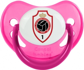 Royal Antwerp FC : Sucette Rose phosphorescente embout physiologique