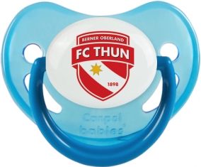 FC Thoune : Sucette Bleue phosphorescente embout physiologique