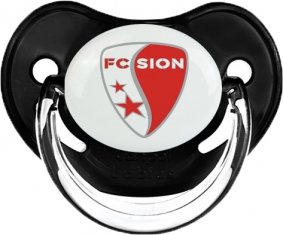 FC Sion : Sucette Noir classique embout physiologique