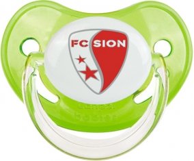FC Sion : Sucette Vert classique embout physiologique