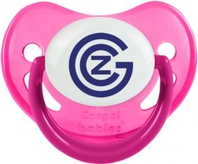 Grasshopper Zurich : Sucette Rose phosphorescente embout physiologique