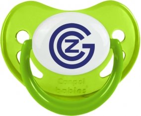 Grasshopper Zurich : Sucette Vert phosphorescente embout physiologique