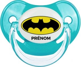 Tetine Batman + prénom embout Physiologique personnalisée