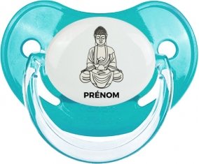 Bouddah méditation style 1 + prénom : Sucette Physiologique personnalisée