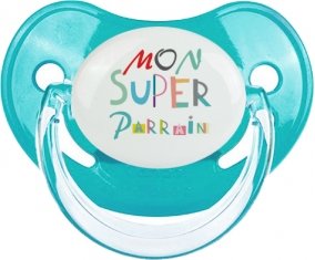 Tetine Mon super parrain embout Physiologique personnalisée