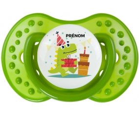 Joyeux anniversaire style 3 + prénom : Sucette LOVI Dynamic personnalisée