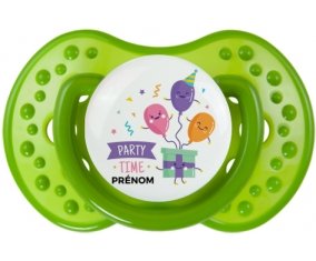 Party time anniversaire + prénom : Sucette LOVI Dynamic personnalisée