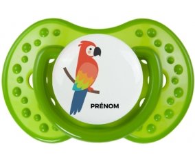 Perroquet + prénom : Sucette LOVI Dynamic personnalisée
