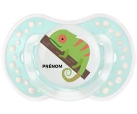 Camelion + prénom : 0/6 mois - Retro-turquoise-lagon classique embout Lovi Dynamic
