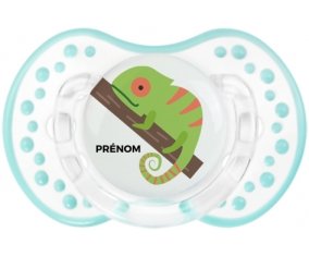 Camelion + prénom : 0/6 mois - Retro-blanc-lagon classique embout Lovi Dynamic