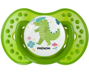 Croco + prénom : Sucette LOVI Dynamic personnalisée