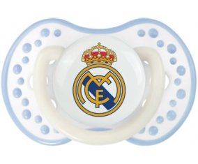 Real madrid + prénom : 0/6 mois - Blanc-cyan classique embout Lovi Dynamic