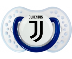 Juventus Football Club + prénom : 0/6 mois - Marine-blanc-bleu classique embout Lovi Dynamic