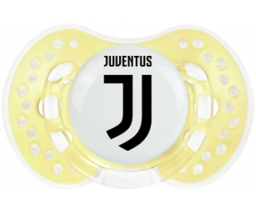 Juventus Football Club + prénom : 0/6 mois - Trendy-jaune classique embout Lovi Dynamic