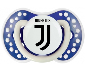 Juventus Football Club + prénom : 0/6 mois - Bleu-marine phosphorescente embout Lovi Dynamic