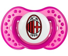 Ac Milan + prénom : 0/6 mois - Rose classique embout Lovi Dynamic