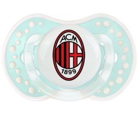 Ac Milan + prénom : 0/6 mois - Retro-turquoise-lagon classique embout Lovi Dynamic