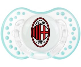 Ac Milan + prénom : 0/6 mois - Retro-blanc-lagon classique embout Lovi Dynamic