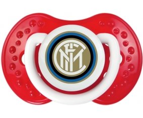 Inter de Milan + prénom : 0/6 mois - Blanc-rouge classique embout Lovi Dynamic