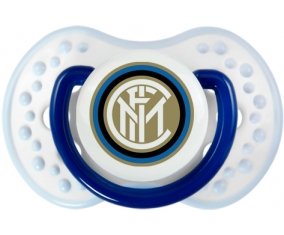 Inter de Milan + prénom : 0/6 mois - Marine-blanc-bleu classique embout Lovi Dynamic