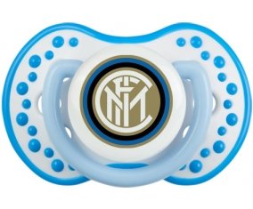 Inter de Milan + prénom : 0/6 mois - Blanc-bleu phosphorescente embout Lovi Dynamic