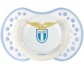 Società Sportiva Lazio + prénom : 0/6 mois - Blanc-cyan classique embout Lovi Dynamic