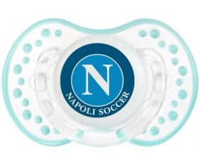 Napoli Soccer + prénom : 0/6 mois - Retro-blanc-lagon classique embout Lovi Dynamic