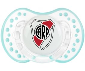 Club Atlético River Plate + prénom : 0/6 mois - Retro-blanc-lagon classique embout Lovi Dynamic