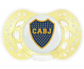 Club Atlético Boca Juniors + prénom : 0/6 mois - Trendy-jaune classique embout Lovi Dynamic