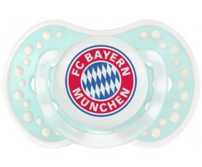 FC Bayern Munchen + prénom : 0/6 mois - Retro-turquoise-lagon classique embout Lovi Dynamic