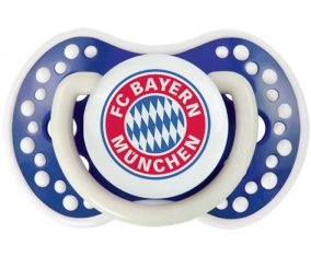 FC Bayern Munchen + prénom : 0/6 mois - Bleu-marine phosphorescente embout Lovi Dynamic