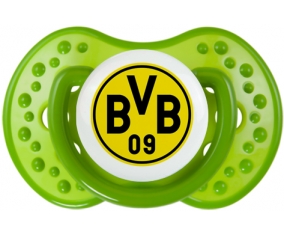 BV 09 Borussia Dortmund + prénom : 0/6 mois - Vert classique embout Lovi Dynamic