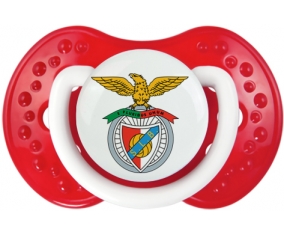 Benfica Lisbonne + prénom : 0/6 mois - Blanc-rouge classique embout Lovi Dynamic