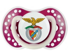 Benfica Lisbonne + prénom : 0/6 mois - Fuchsia phosphorescente embout Lovi Dynamic