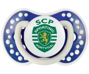 Sporting Clube de Portugal + prénom : 0/6 mois - Bleu-marine phosphorescente embout Lovi Dynamic