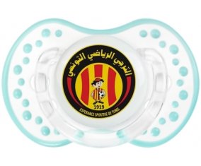 Espérance sportive de tunis + prénom : 0/6 mois - Retro-blanc-lagon classique embout Lovi Dynamic