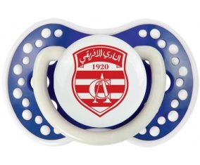 Club Africain + prénom : 0/6 mois - Bleu-marine phosphorescente embout Lovi Dynamic